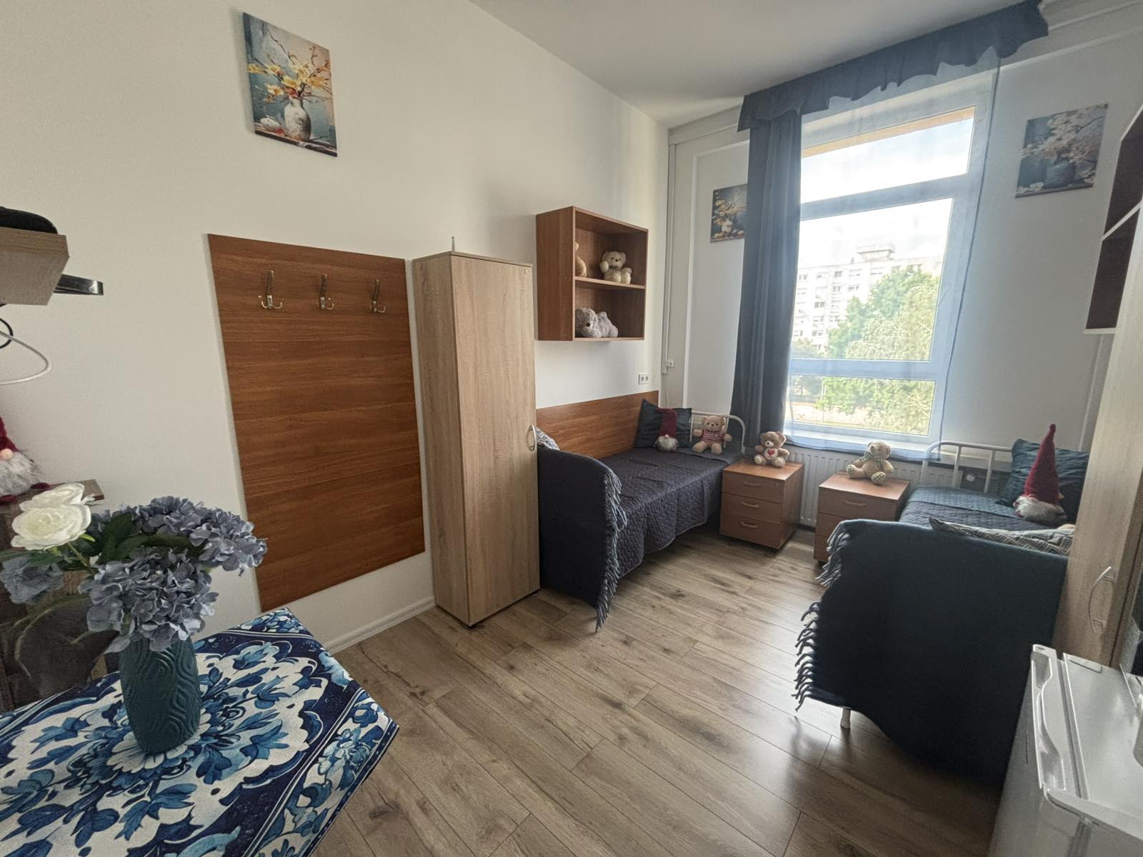 2 fős szoba az 1+2 ágyas apartmanban